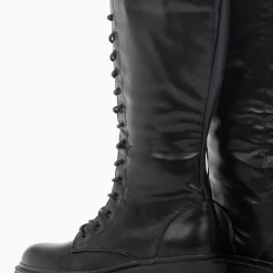 Ολοκαίνουργιο 🌟 The Fashion Project Μπότες με κορδόνια και φερμουάρ - Μαύρο ✔️ -Sneakers Κατάστημα all day mpotes me kordonia 97501 72t