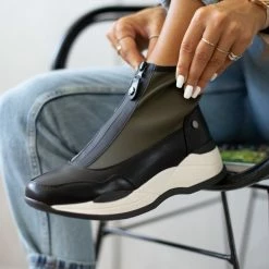 Προϋπολογισμός ✨ Xti Footwear 👟 Sneakers μποτάκια Xti 140501 - Χακί ❤️ -Sneakers Κατάστημα athlitika mpotakia xti 140501 106184 egkj