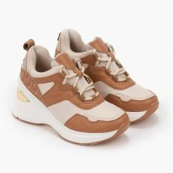 Νέος 🌟 The Fashion Project 👟 Sneakers Wedges - Μπεζ 🧨 -Sneakers Κατάστημα athlitika se sunduasmous xrwmatwn me takouni 95219 fivn