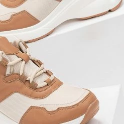 Νέος 🌟 The Fashion Project 👟 Sneakers Wedges - Μπεζ 🧨 -Sneakers Κατάστημα athlitika se sunduasmous xrwmatwn me takouni 95219 zlbk