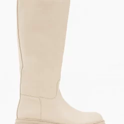 Αγορά 🛒 The Fashion Project Μπότες Chunky με φερμουάρ - Μπεζ ⌛