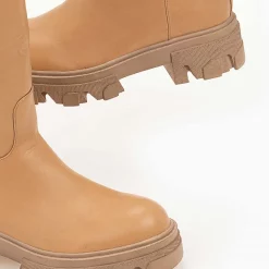 Προώθηση 😉 The Fashion Project Μπότες Chunky με φερμουάρ - Κάμελ 👏 -Sneakers Κατάστημα casual chunky mpotes 97212 v950