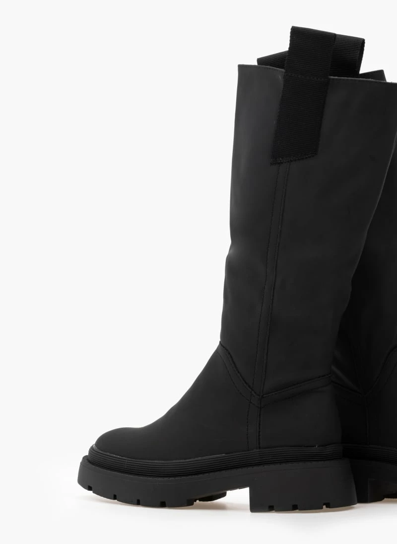 Τοπ 10 ✨ The Fashion Project Μπότες Chunky με υφασμάτινα θηλάκια - Μαύρο 🛒 8 Τοπ 10 ✨ The Fashion Project Μπότες Chunky με υφασμάτινα θηλάκια - Μαύρο 🛒 - Image 6