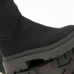 Νέος 🥰 The Fashion Project Μπότες Chunky με υφασμάτινα θηλάκια - Χακί/Μαύρο ⭐ -Sneakers Κατάστημα casual mat mpotes me ufasmatina thilakia 97626 brli