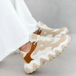 Εξοδος 👏 The Fashion Project 👟 Sneakers Chunky με διχρωμία στη σόλα - Πούρο 🎉