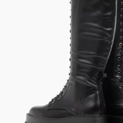 Συμφωνίες 🛒 The Fashion Project Μπότες με κορδόνια και διπλή σόλα - Μαύρο 🎁 13 Συμφωνίες 🛒 The Fashion Project Μπότες με κορδόνια και διπλή σόλα - Μαύρο 🎁 -Sneakers Κατάστημα combat mpotes me dipli sola 97504 8rvc