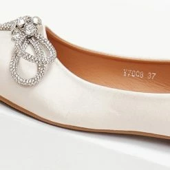 Νέος 🛒 The Fashion Project Μπαλαρίνες μυτερές σατέν χωρίς τακούνι - Μπεζ 😀 -Sneakers Κατάστημα goves muteres saten xwris takouni 105923 2s6z