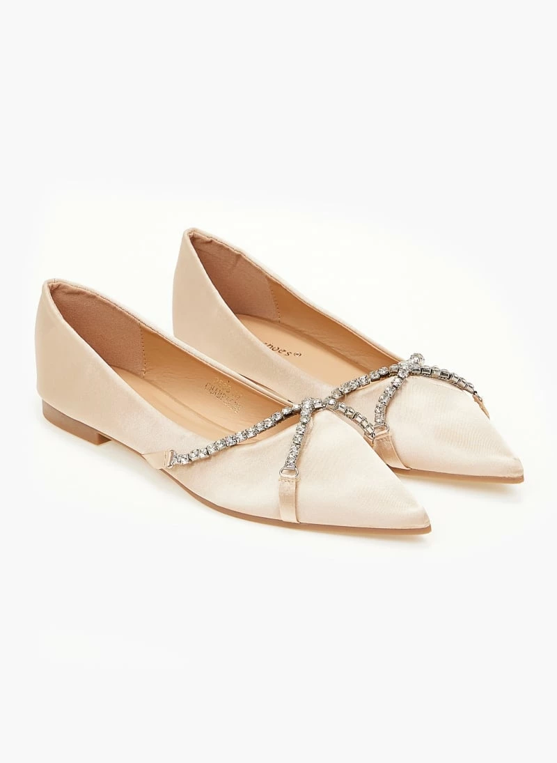 Καλύτερες κριτικές για ⭐ The Fashion Project Μπαλαρίνες σατέν με Strass χωρίς τακούνι - Άμμου 😍 7 Καλύτερες κριτικές για ⭐ The Fashion Project Μπαλαρίνες σατέν με Strass χωρίς τακούνι - Άμμου 😍 - Image 5