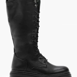 Best Pirce ✔️ The Fashion Project Μπότες με κορδόνια - Μαύρο 🎁