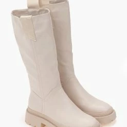 Αγορά 🤩 The Fashion Project Μπότες Chunky με θηλάκια - Μπεζ 👍 -Sneakers Κατάστημα isies mpotes me trakterwti sola 97632 me8n