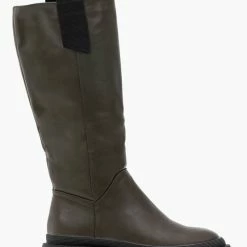 ΧΟΝΔΡΙΚΟ ΕΜΠΟΡΙΟ 🌟 The Fashion Project Μπότες Chunky με θηλάκια - Χακί 🎉