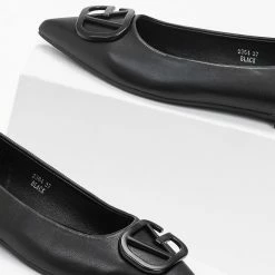 Νέος ❤️ The Fashion Project Μπαλαρίνες μυτερές με ματ διακοσμητικό - Μαύρο 😍 7 Νέος ❤️ The Fashion Project Μπαλαρίνες μυτερές με ματ διακοσμητικό - Μαύρο 😍 -Sneakers Κατάστημα isies muteres goves me mat diakosmitiko 98934 644t