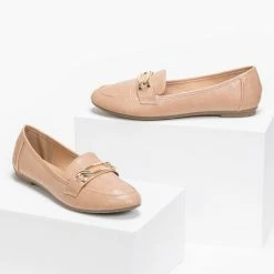 Προϋπολογισμός 😀 The Fashion Project Loafers με Pattern - Nude 🎉 8 Προϋπολογισμός 😀 The Fashion Project Loafers με Pattern - Nude 🎉 -Sneakers Κατάστημα kroko mokasinia me metalliki agkrafa 86111 cxjx