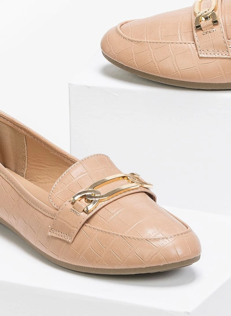 Προϋπολογισμός 😀 The Fashion Project Loafers με Pattern - Nude 🎉 4 Προϋπολογισμός 😀 The Fashion Project Loafers με Pattern - Nude 🎉 - Image 2