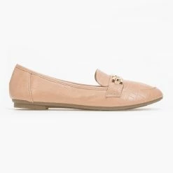 Προϋπολογισμός 😀 The Fashion Project Loafers με Pattern - Nude 🎉 9 Προϋπολογισμός 😀 The Fashion Project Loafers με Pattern - Nude 🎉 -Sneakers Κατάστημα kroko mokasinia me metalliki agkrafa 86111 zue4