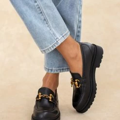 Προϋπολογισμός 🎉 Loafers Chunky δερμάτινα Tfp - Μαύρο ✨ 21 Προϋπολογισμός 🎉 Loafers Chunky δερμάτινα Tfp - Μαύρο ✨ -Sneakers Κατάστημα loafers chunky dermatina tfp 108993 1a8s