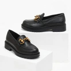 Προϋπολογισμός 🎉 Loafers Chunky δερμάτινα Tfp - Μαύρο ✨ 14 Προϋπολογισμός 🎉 Loafers Chunky δερμάτινα Tfp - Μαύρο ✨ -Sneakers Κατάστημα loafers chunky dermatina tfp 108993 1zmu