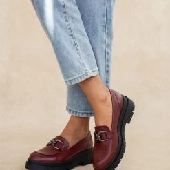 Συμφωνίες 🔔 Loafers Chunky Estil - Μπορντό ⌛ 12 Συμφωνίες 🔔 Loafers Chunky Estil - Μπορντό ⌛ -Sneakers Κατάστημα loafers chunky estil 108755 0x8t