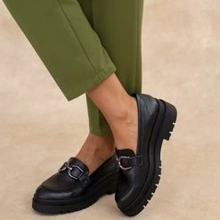 Φτηνός 🔔 Loafers Chunky Estil - Μαύρο ✨ -Sneakers Κατάστημα loafers chunky estil 108756 mwmw