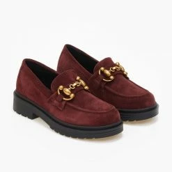 Τοπ 10 ❤️ Loafers Chunky καστόρινα Tfp - Μπορντό 😉 -Sneakers Κατάστημα loafers chunky kastorina tfp 108989 rpjh