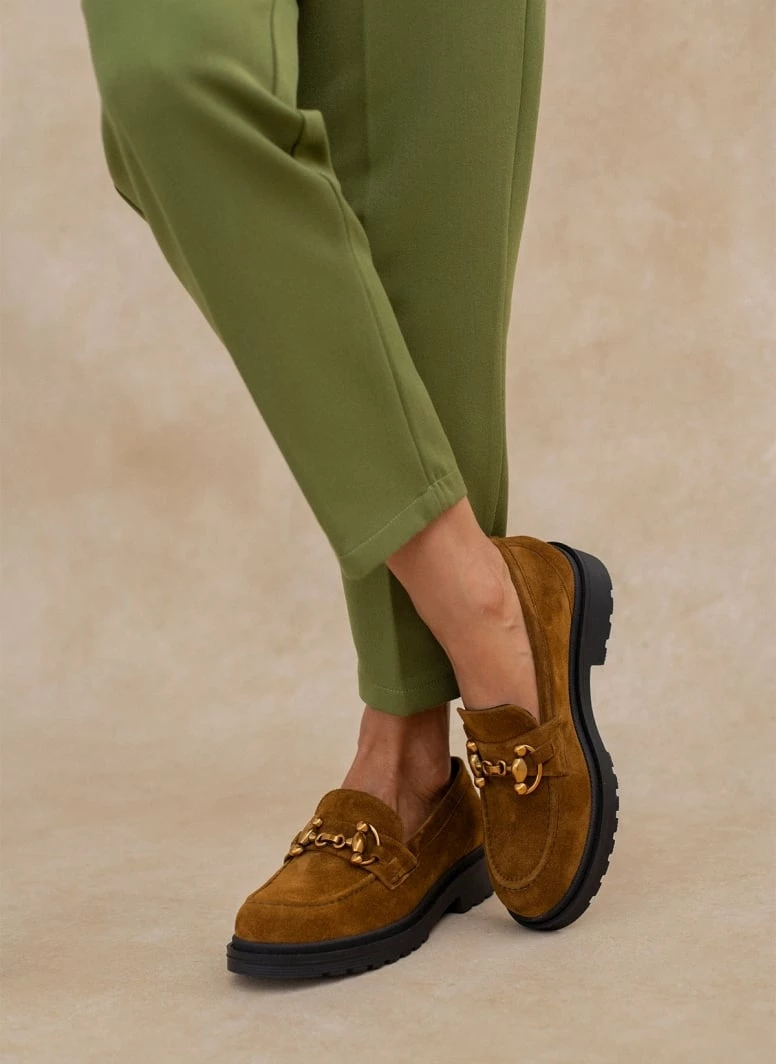 Τοπ 10 🔥 Loafers Chunky καστόρινα Tfp - Caramel ⌛ 7 Τοπ 10 🔥 Loafers Chunky καστόρινα Tfp - Caramel ⌛ - Image 5