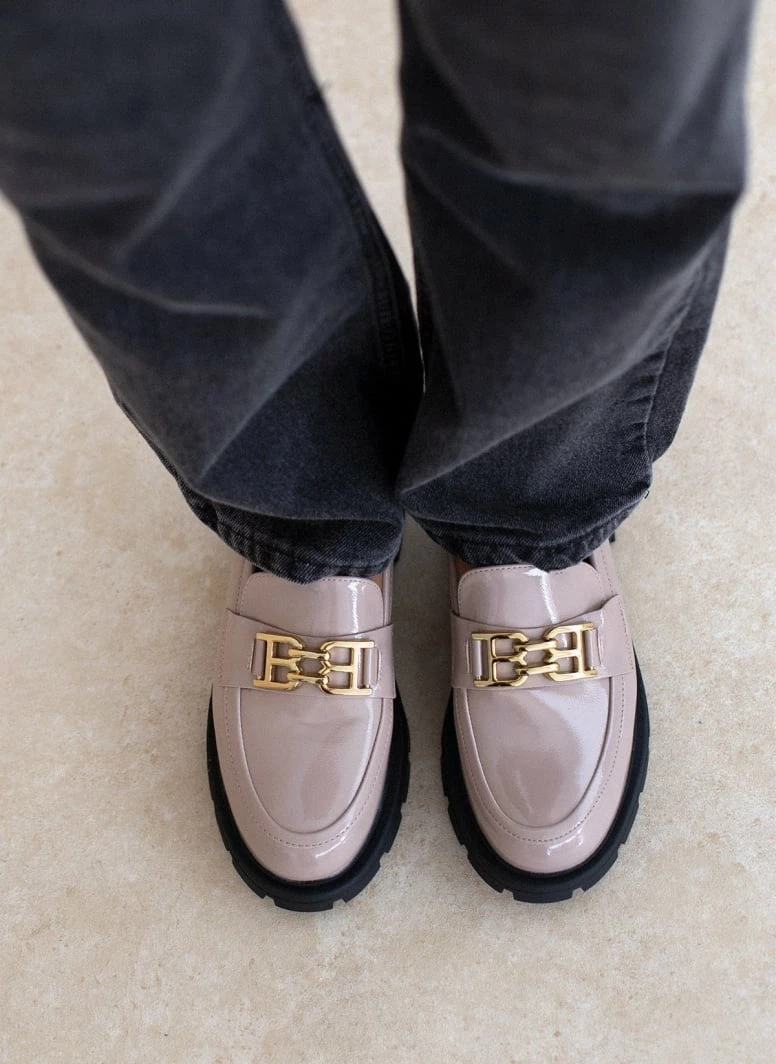 Κουπόνι ✔️ The Fashion Project Loafers Chunky λουστρίνι - Τάουπε 🎉 5 Κουπόνι ✔️ The Fashion Project Loafers Chunky λουστρίνι - Τάουπε 🎉 - Image 3