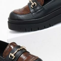 Κουπόνι 🧨 Loafers Chunky με Pattern Estil - Καφέ 🛒 14 Κουπόνι 🧨 Loafers Chunky με Pattern Estil - Καφέ 🛒 -Sneakers Κατάστημα loafers chunky me pattern estil 109301 bkpb