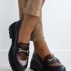 Κουπόνι 🧨 Loafers Chunky με Pattern Estil - Καφέ 🛒 19 Κουπόνι 🧨 Loafers Chunky με Pattern Estil - Καφέ 🛒 -Sneakers Κατάστημα loafers chunky me pattern estil 109301 kmio