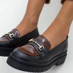 Κουπόνι 🧨 Loafers Chunky με Pattern Estil - Καφέ 🛒 13 Κουπόνι 🧨 Loafers Chunky με Pattern Estil - Καφέ 🛒 -Sneakers Κατάστημα loafers chunky me pattern estil 109301 trbi