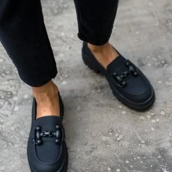 Καλύτερες κριτικές για ❤️ The Fashion Project Loafers Chunky σε ματ χρώματα - Μαύρο 💯 -Sneakers Κατάστημα loafers chunky se mat xrwmata 108741 bmn9
