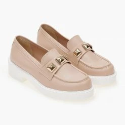 Καλύτερες κριτικές για 🛒 Loafers με διακοσμητικά τρουκς Estil - Nude 🧨 -Sneakers Κατάστημα loafers estil me diakosmitika trouks 102116 susi