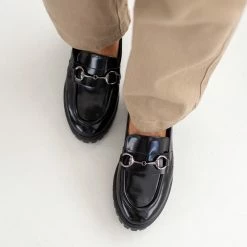 Flash Sale 🔥 Loafers φλωρεντίκ Estil - Μαύρο 🥰