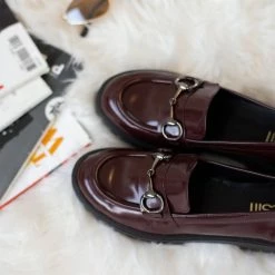 Συμφωνίες 🤩 Loafers φλωρεντίκ Estil - Μπορντό 🎉 -Sneakers Κατάστημα loafers flwrentik estil 108625 ky9u