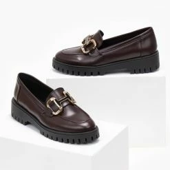 Εξοδος 💯 Loafers φλωρεντίκ με μέταλλο Estil - Μπορντό 🌟 7 Εξοδος 💯 Loafers φλωρεντίκ με μέταλλο Estil - Μπορντό 🌟 -Sneakers Κατάστημα loafers flwrentik me metallo estil 108265 piw4