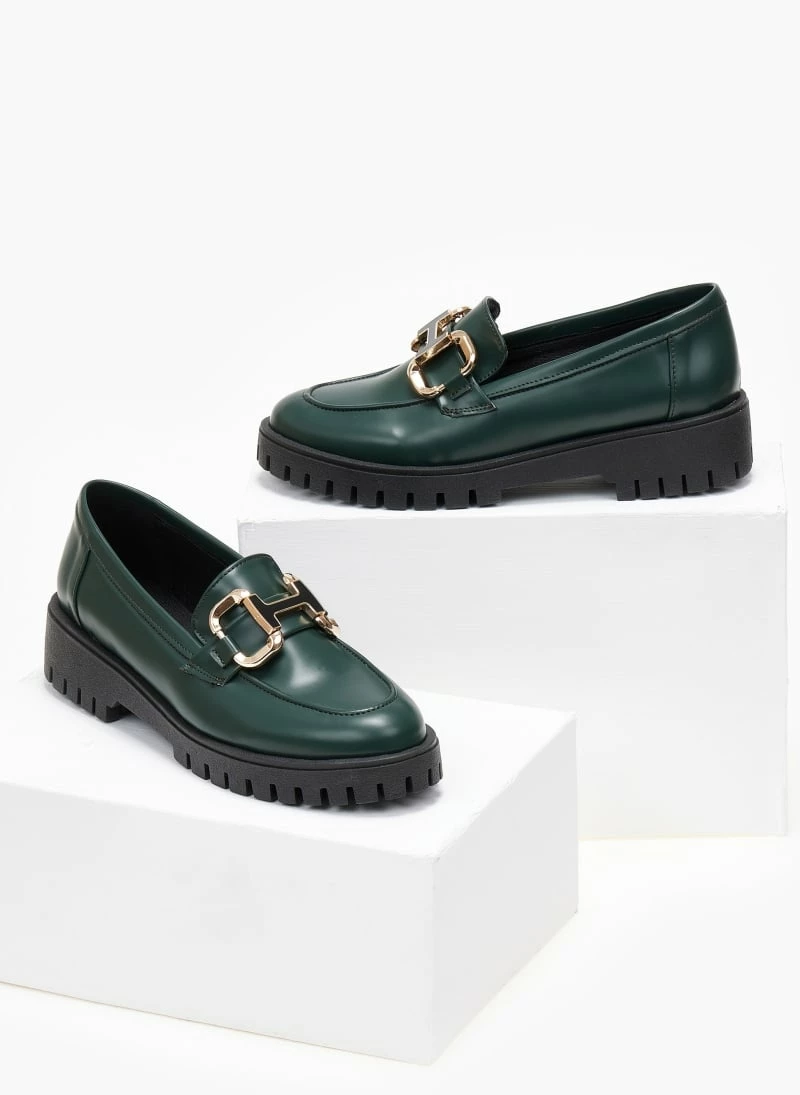 Το φθηνότερο ✨ Loafers φλωρεντίκ με μέταλλο Estil - Κυπαρισσί 🥰 5 Το φθηνότερο ✨ Loafers φλωρεντίκ με μέταλλο Estil - Κυπαρισσί 🥰 - Image 3