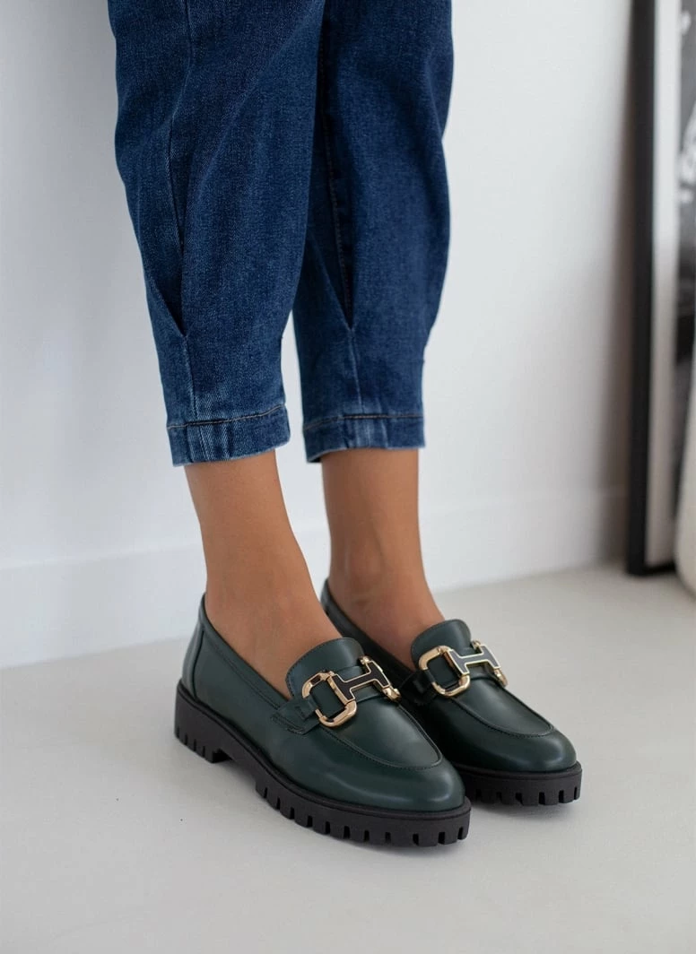 Το φθηνότερο ✨ Loafers φλωρεντίκ με μέταλλο Estil - Κυπαρισσί 🥰 9 Το φθηνότερο ✨ Loafers φλωρεντίκ με μέταλλο Estil - Κυπαρισσί 🥰 - Image 7