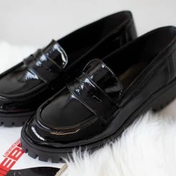 Πολύ καλή προσφορά 😉 Loafers λουστρίνι Estil - Μαύρο 🔔 -Sneakers Κατάστημα loafers loustrini estil 108494 b9rh