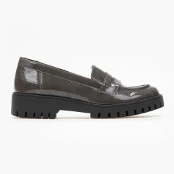 Flash Sale 🔔 Loafers λουστρίνι Estil - Γκρι 🥰