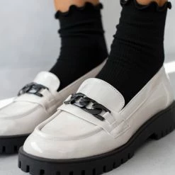 Ολοκαίνουργιο 👍 Loafers λουστρίνι με αλυσίδα Estil - Μπεζ 🎉 12 Ολοκαίνουργιο 👍 Loafers λουστρίνι με αλυσίδα Estil - Μπεζ 🎉 -Sneakers Κατάστημα loafers loustrini me alusida estil 108489 jmu1