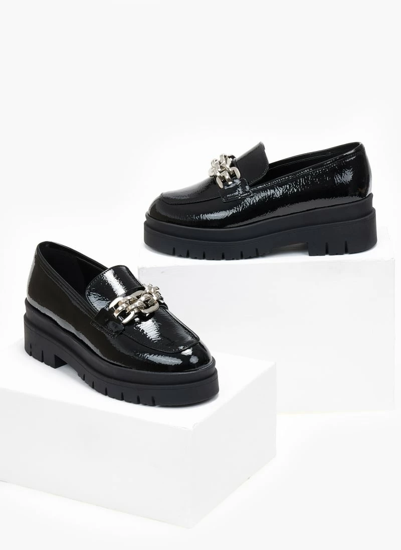 Flash Sale ✔️ Loafers λουστρίνι με αλυσίδα Tfp - Μαύρο 🥰 8 Flash Sale ✔️ Loafers λουστρίνι με αλυσίδα Tfp - Μαύρο 🥰 - Image 6