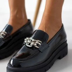 Flash Sale ✔️ Loafers λουστρίνι με αλυσίδα Tfp - Μαύρο 🥰 12 Flash Sale ✔️ Loafers λουστρίνι με αλυσίδα Tfp - Μαύρο 🥰 -Sneakers Κατάστημα loafers loustrini me alusida tfp 108621 ovr4