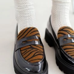 Καλύτερη πώληση 🧨 The Fashion Project Loafers λουστρίνι με Print - Μαύρο/Ταμπα ✨ 17 Καλύτερη πώληση 🧨 The Fashion Project Loafers λουστρίνι με Print - Μαύρο/Ταμπα ✨ -Sneakers Κατάστημα loafers loustrini me print 109388 pd55