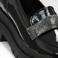 Καλύτερες κριτικές για 😀 Loafers λουστρίνι με Strass Estil - Μαύρο ✨ -Sneakers Κατάστημα loafers loustrini me strass estil 108764 h9cl