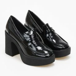 Το φθηνότερο 😍 The Fashion Project Loafers λουστρίνι με τακούνι - Μαύρο 👏 14 Το φθηνότερο 😍 The Fashion Project Loafers λουστρίνι με τακούνι - Μαύρο 👏 -Sneakers Κατάστημα loafers loustrini me takouni 109086 v8tu