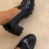 ΧΟΝΔΡΙΚΟ ΕΜΠΟΡΙΟ 🌟 Loafers λουστρίνι με τακούνι Estil - Μαύρο ⭐ -Sneakers Κατάστημα loafers loustrini me takouni estil 108762 ugoa