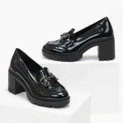 ΧΟΝΔΡΙΚΟ ΕΜΠΟΡΙΟ ❤️ Loafers λουστρίνι με τακούνι Estil - Μαύρο 😍 9 ΧΟΝΔΡΙΚΟ ΕΜΠΟΡΙΟ ❤️ Loafers λουστρίνι με τακούνι Estil - Μαύρο 😍 -Sneakers Κατάστημα loafers loustrini me takouni estil 108795 5dxp