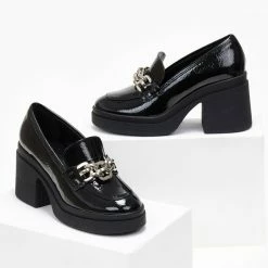 Καλύτερες κριτικές για 😍 Loafers λουστρίνι Tfp - Μαύρο 🎁 -Sneakers Κατάστημα loafers loustrini me takouni tfp 108126 vxxy