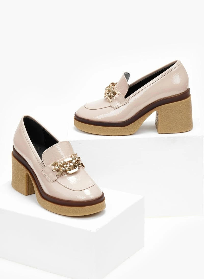 Ολοκαίνουργιο 🔔 Loafers λουστρίνι Tfp - Nude ⭐ 7 Ολοκαίνουργιο 🔔 Loafers λουστρίνι Tfp - Nude ⭐ - Image 5