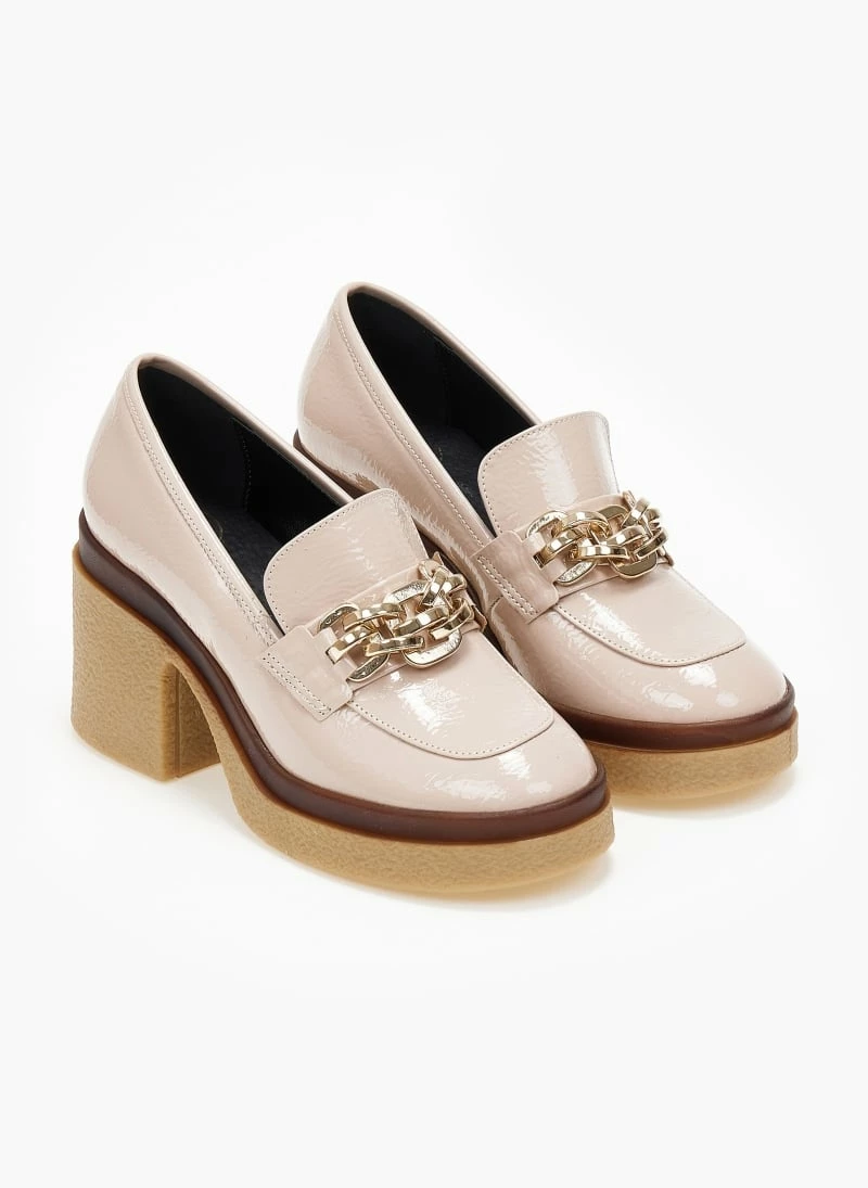 Ολοκαίνουργιο 🔔 Loafers λουστρίνι Tfp - Nude ⭐ 5 Ολοκαίνουργιο 🔔 Loafers λουστρίνι Tfp - Nude ⭐ - Image 3