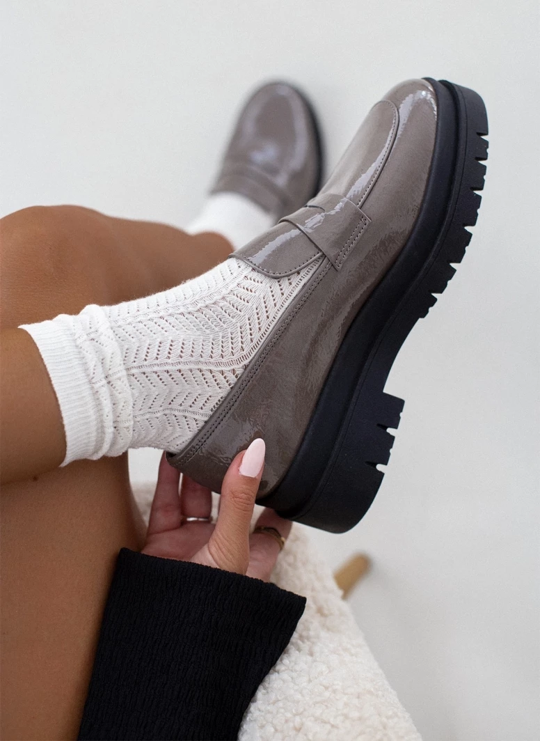 Αγορά 💯 Loafers λουστρίνι Tfp - Γκρι 😍 9 Αγορά 💯 Loafers λουστρίνι Tfp - Γκρι 😍 - Image 7